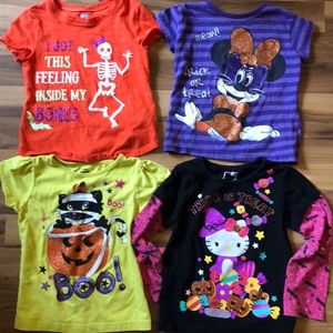 3T girl Halloween bundle.